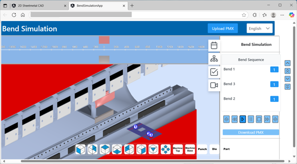 Bending Simulation SaaS